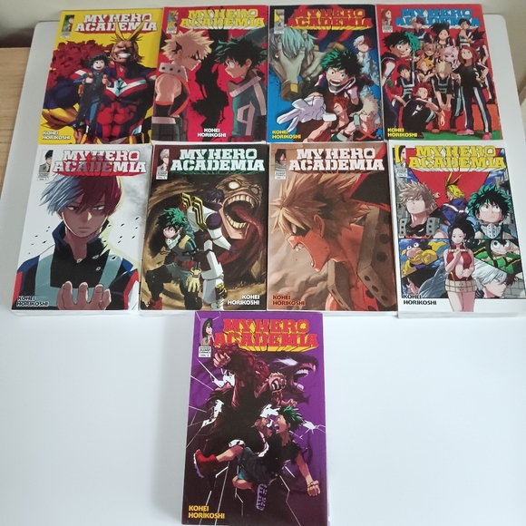 My Hero Academia Manga Books Vol. 1 - 9 Collection by Kohei Horikoshi - Picture 2 of 2